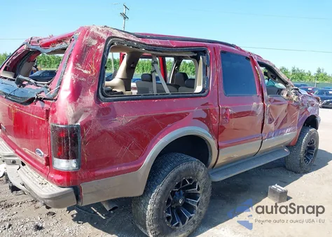 2003 Ford Excursion Eddie Bauer from USA, damaged, VIN 1FMSU45FX3EA28649